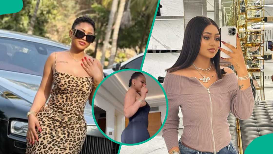 Regina Daniels stirs BBL rumours with videos of her body. Regina Daniels stirs BBL rumours with videos of her body.