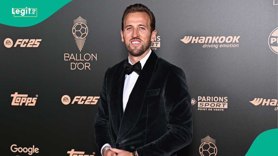 Harry Kane, Bayern Munich, Ballon d'Or, London, England. Harry Kane, Bayern Munich, Ballon d'Or, London, England.