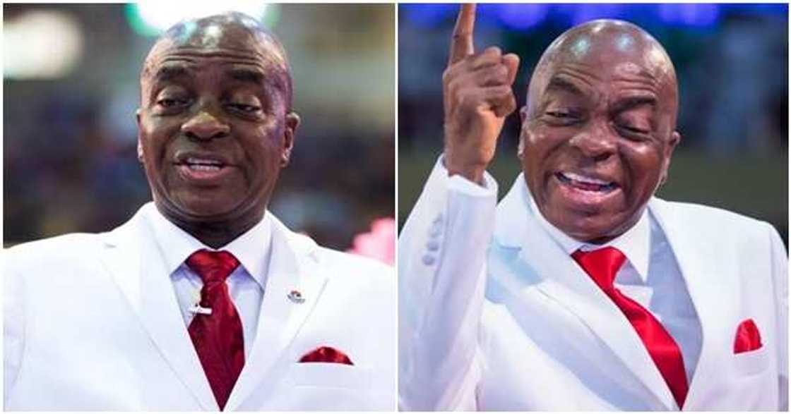 God is a consuming fire - Bishop Oyedepo sends warning over Kwara hijab controversy God is a consuming fire - Bishop Oyedepo sends warning over Kwara hijab controversy
