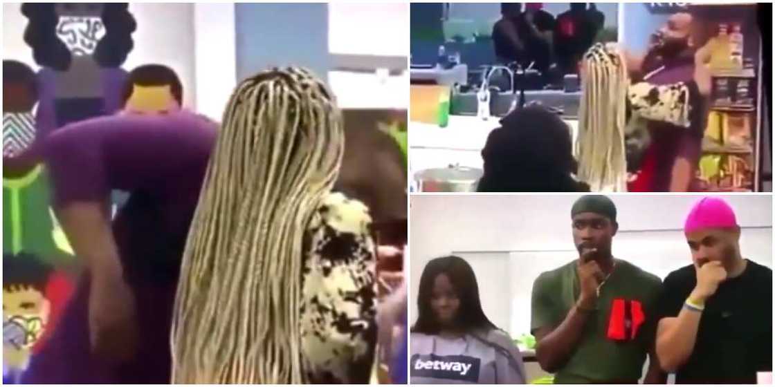 Call me Professor Kidd: Kiddwaya Finally Reacts to Video Clip of Him with Erica in BBNaija Kitchen Call me Professor Kidd: Kiddwaya Finally Reacts to Video Clip of Him with Erica in BBNaija Kitchen