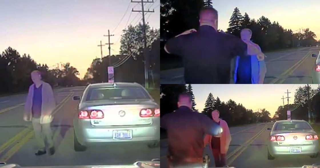Man stopped for speeding, explains he was trying to make sick wife happy. Man stopped for speeding, explains he was trying to make sick wife happy.
