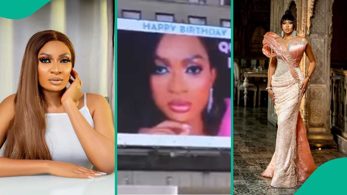 "Guess Whose Face is on The Billboard" May Edochie's Fans Celebrate