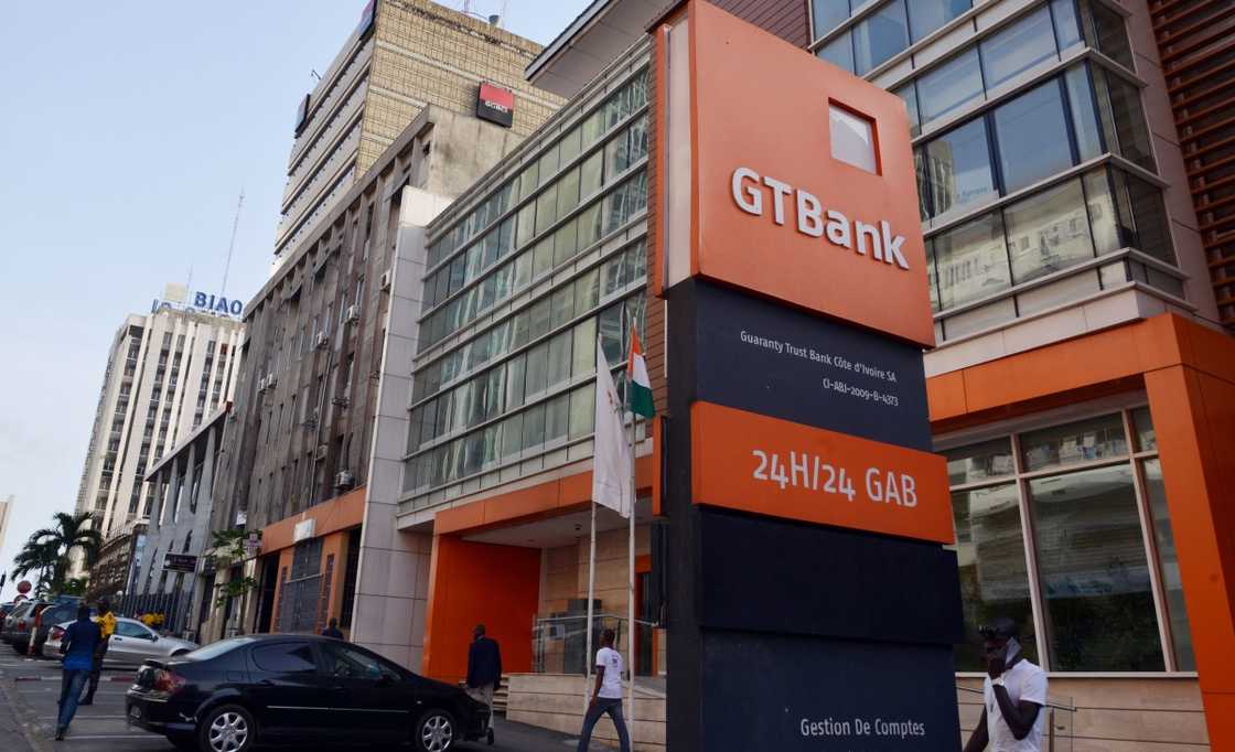 A branch of the Guaranty Trust Bank in Abidjan. A branch of the Guaranty Trust Bank in Abidjan.
