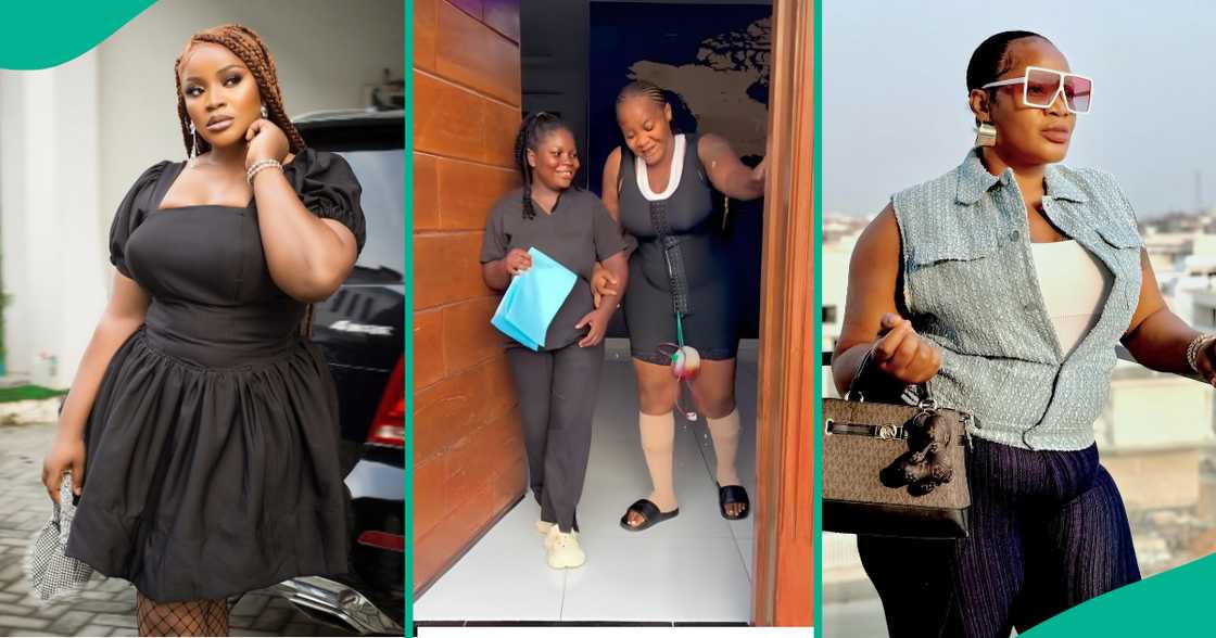 Fans congratulate Nigerian actress Uche Ogbodo as she successfully undergoes BBL surgery and shares a video on Instagram. Fans congratulate Nigerian actress Uche Ogbodo as she successfully undergoes BBL surgery and shares a video on Instagram.