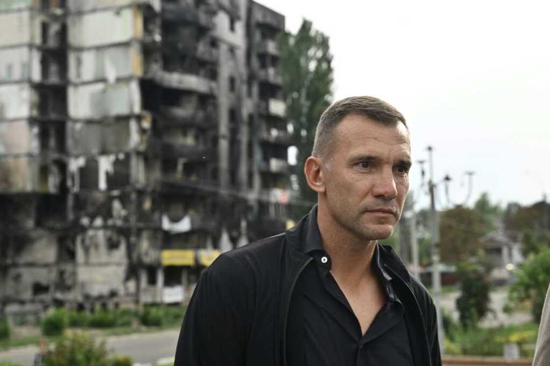 Ukrainian football icon Andriy Shevchenko told AFP he was so upset and angry when Russian forces invaded Ukraine that he could hardly breath Ukrainian football icon Andriy Shevchenko told AFP he was so upset and angry when Russian forces invaded Ukraine that he could hardly breath