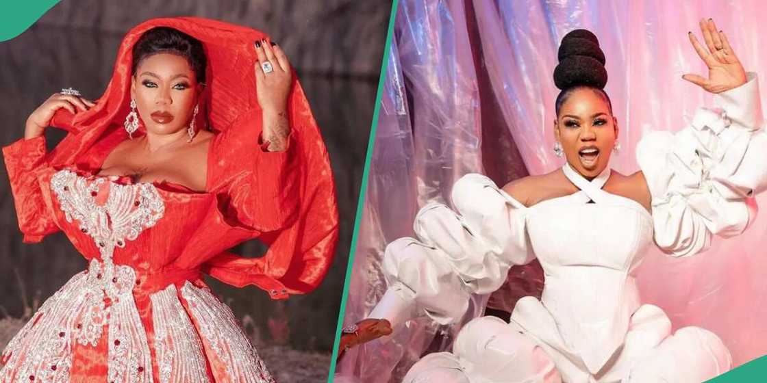 Toyin Lawani slays in lovely outfits Toyin Lawani slays in lovely outfits