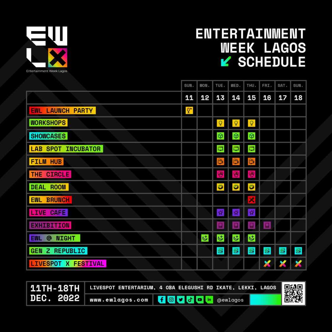 Livespot to Position Lagos as the Epicenter of Global Entertainment this December with #EWLagos Livespot to Position Lagos as the Epicenter of Global Entertainment this December with #EWLagos