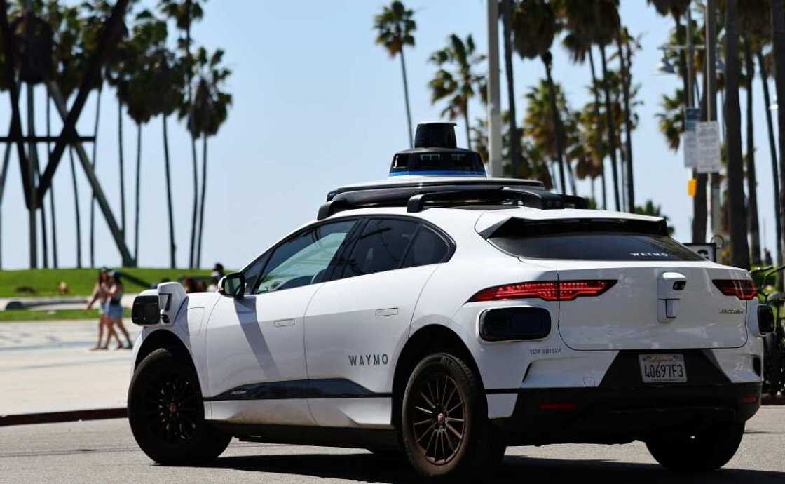 Waymo robotaxi service is available for driverless rides in Los Angeles, Phoenix, and San Francisco