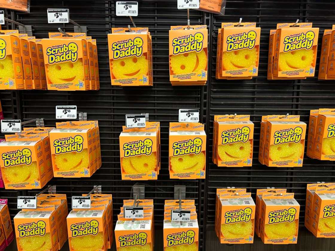 Scrub Daddy sponges.
