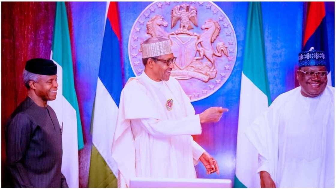 Muhammadu Buhari/Ahmed Lawan/Yemi Osinbajo/Nigerian Army/Fallen Heroes Muhammadu Buhari/Ahmed Lawan/Yemi Osinbajo/Nigerian Army/Fallen Heroes