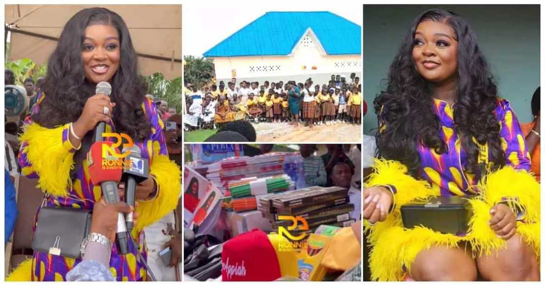 Jackie builds a public toilet in her hometown Jackie builds a public toilet in her hometown