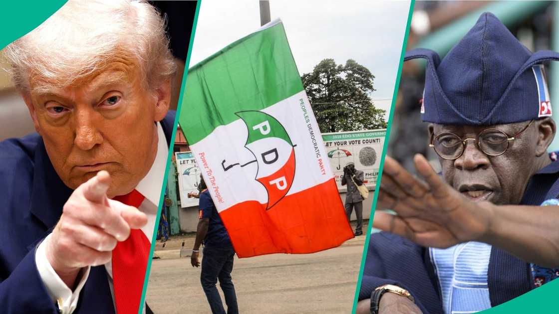 Trump's Airstrike Order in Nigeria: PDP Breaks Silence, Lists 4 Observations Trump's Airstrike Order in Nigeria: PDP Breaks Silence, Lists 4 Observations
