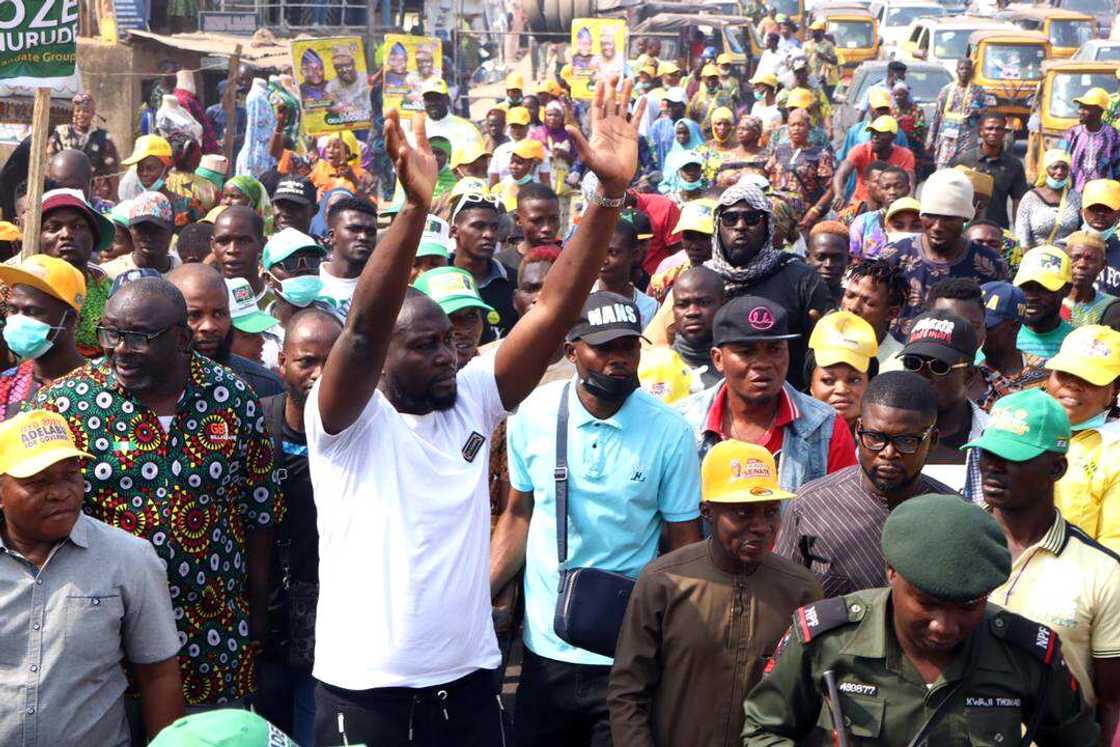 Zagayen neman kuri'a a Oyo. Zagayen neman kuri'a a Oyo.