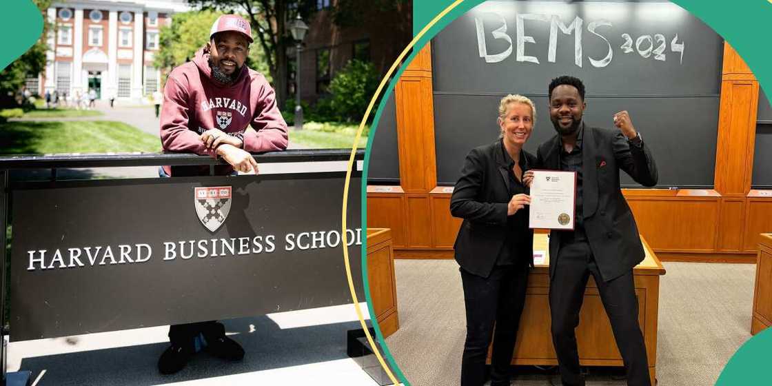 Patoranking bags a BEMS from Harvard University. Patoranking bags a BEMS from Harvard University.