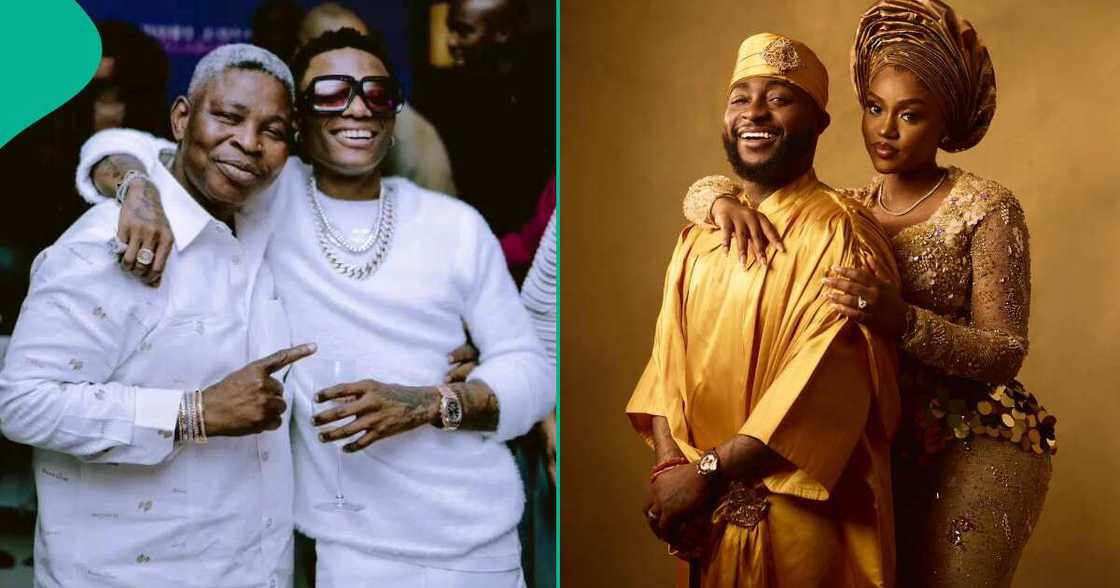 Sunday Are reacts to Davido's wedding