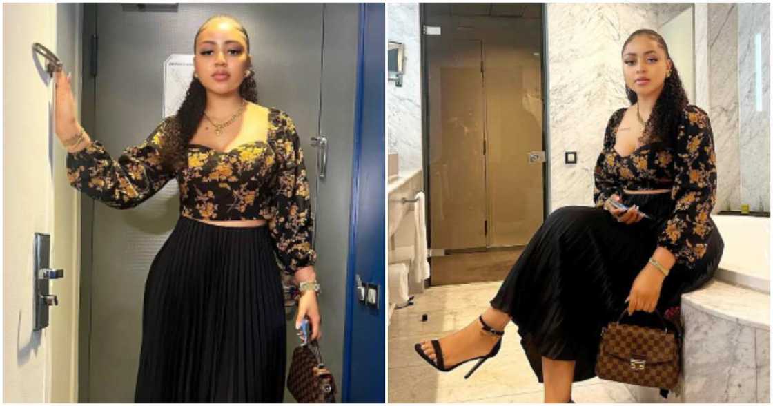 Regina Daniels shares observation about her critics. Regina Daniels shares observation about her critics.