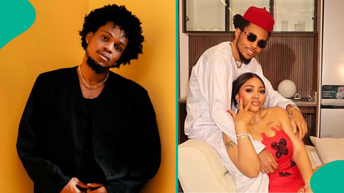 Regina Daniels' brother sings about domestic violence in old video from 2022. Regina Daniels' brother sings about domestic violence in old video from 2022.