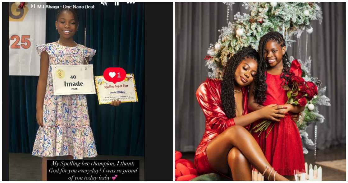 Davido's daughter wins spelling bee competition Davido's daughter wins spelling bee competition