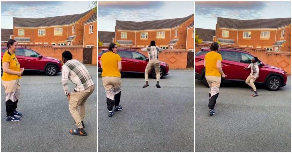 Oyinbo wife dares her Nigerian husband, husband and wife challenge, funny couple video, funny interracial couple video Oyinbo wife dares her Nigerian husband, husband and wife challenge, funny couple video, funny interracial couple video