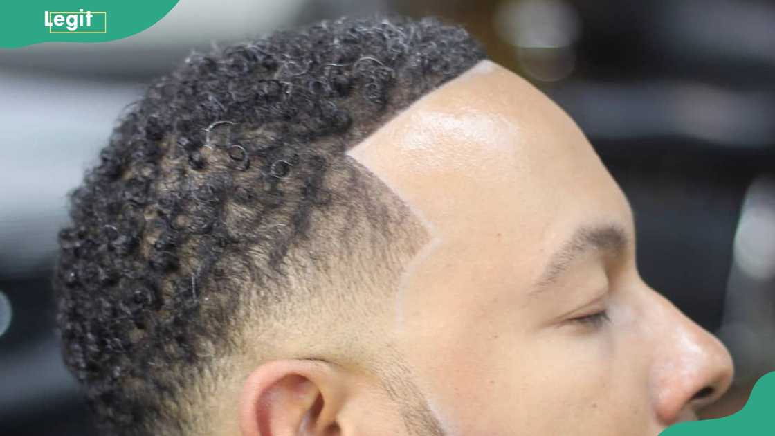 Curly fade hombres Curly fade hombres