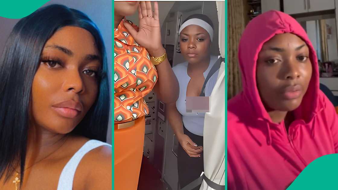Comfort Emmanson narrates what exactly happened inside Ibom Air plane, speaks about air hostess' attitude Comfort Emmanson narrates what exactly happened inside Ibom Air plane, speaks about air hostess' attitude
