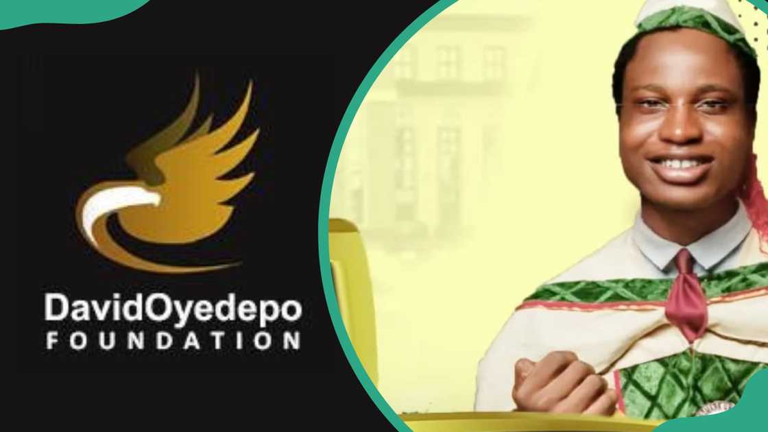 David Oyedepo Foundation logo and beneficiary