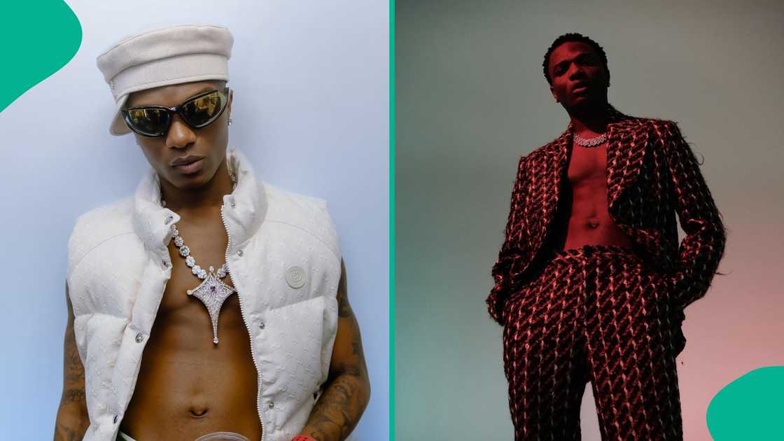 Wizkid shares how blessed he feels.