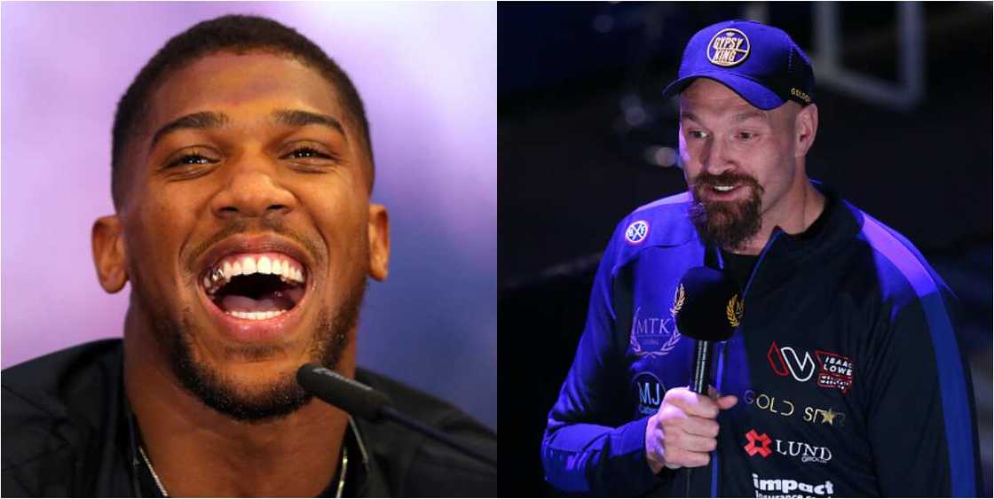 Tyson Fury says its gong to be an easy fight when he finally meets Anthony Joshua in the ring. Tyson Fury says its gong to be an easy fight when he finally meets Anthony Joshua in the ring.