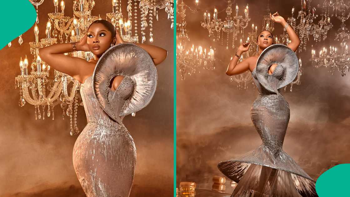 Designer copies Toke Makinwa's AMVCA dress Designer copies Toke Makinwa's AMVCA dress