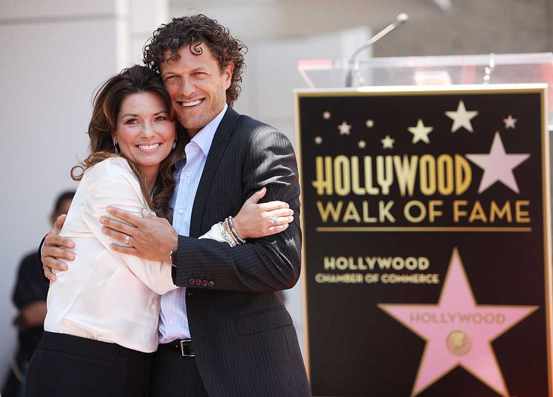 Shania Twain and Frédéric Nicolas Thiébaud