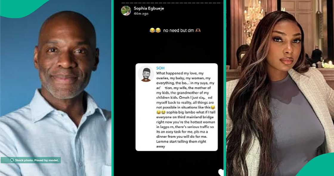 Nigerian man succeeds in billing Sophia Egbueje. Nigerian man succeeds in billing Sophia Egbueje.