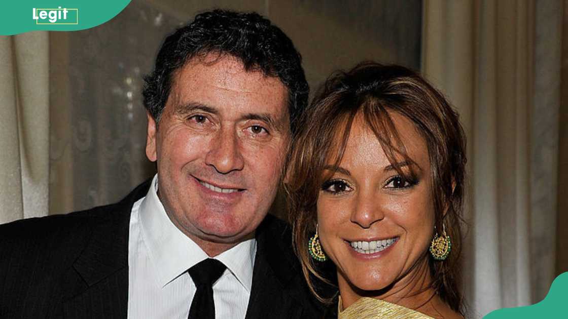Eva LaRue and Joe Cappuccio at the Beverly Wilshire Hotel