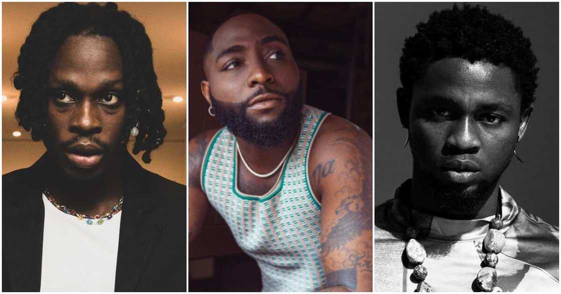 davido, fireboy dml, omah lay davido, fireboy dml, omah lay