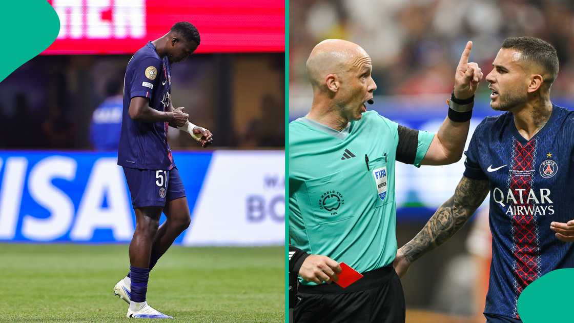 PSG, Willian Pacho, Lucas Hernandez, Bayern Munich, Club World Cup. PSG, Willian Pacho, Lucas Hernandez, Bayern Munich, Club World Cup.