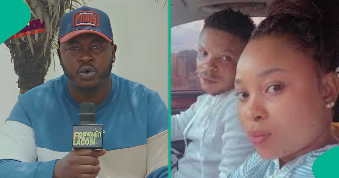 Baba Tee finally reacts to affair allegations with Lande's wife.