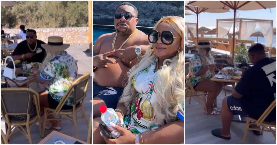 Cubana Chiefpriest and wife Cubana Chiefpriest and wife