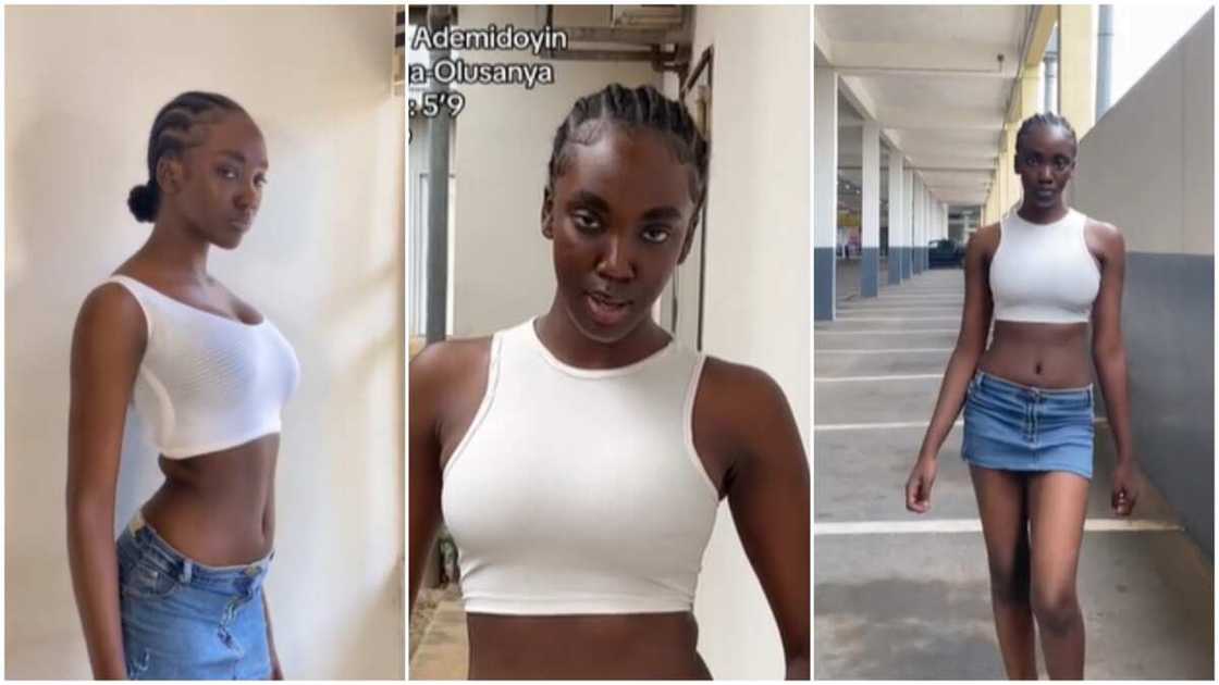 2023 GTCO Fashion Week/Lady with flat tummy. 2023 GTCO Fashion Week/Lady with flat tummy.