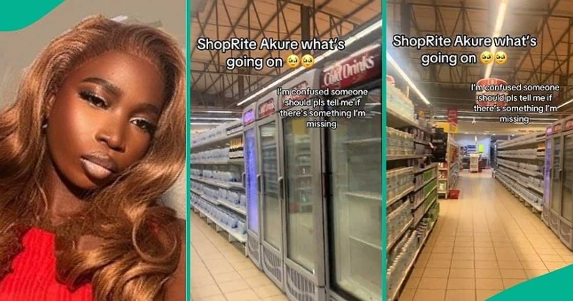 Lady who went to ShopRite in Akure says mall was almost empty.