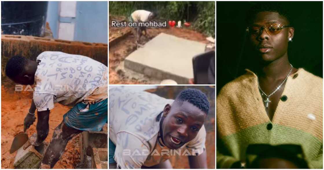 Ikorodu bricklayer cemented Mohbad's grave. Ikorodu bricklayer cemented Mohbad's grave.