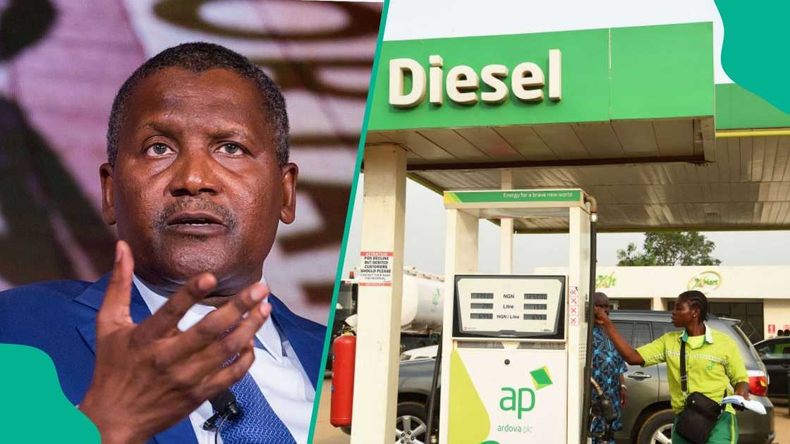 The Dangote Refinery has raised its ex-depot price of Automotive Gas Oil (AGO), known as diesel by N170, from N880, bringing the new gantry price to N1,050 per litre. The Dangote Refinery has raised its ex-depot price of Automotive Gas Oil (AGO), known as diesel by N170, from N880, bringing the new gantry price to N1,050 per litre.