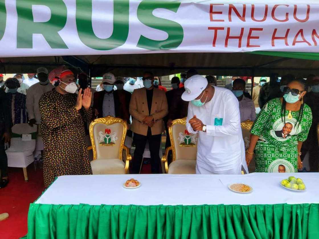 Jubilation as Ebeano family endorses Governor Ugwuanyi as leader Jubilation as Ebeano family endorses Governor Ugwuanyi as leader