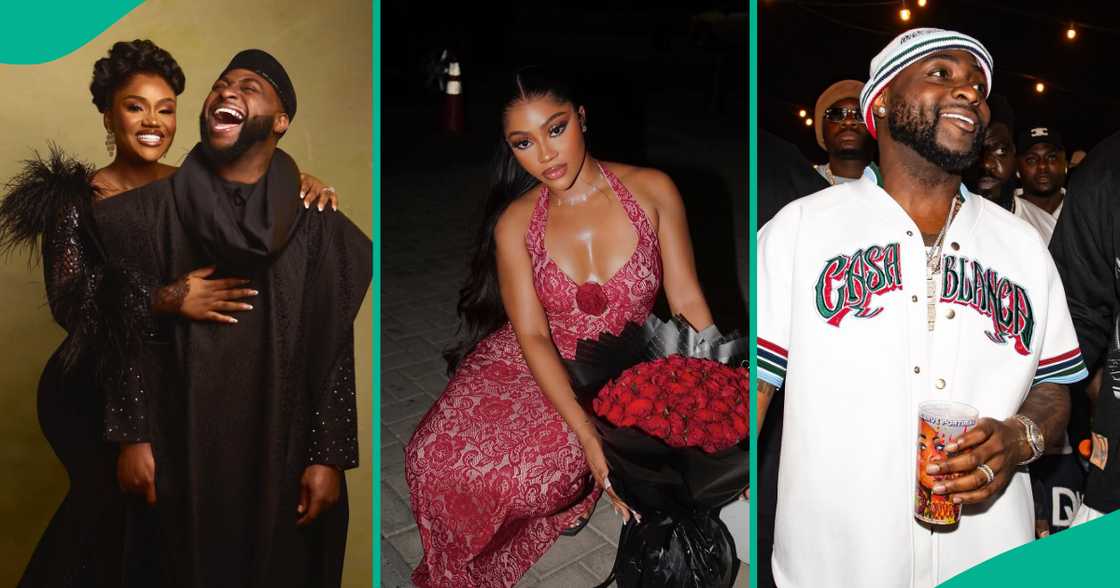 Davido accused of cheating on Chioma Adeleke one month to white wedding. Davido accused of cheating on Chioma Adeleke one month to white wedding.