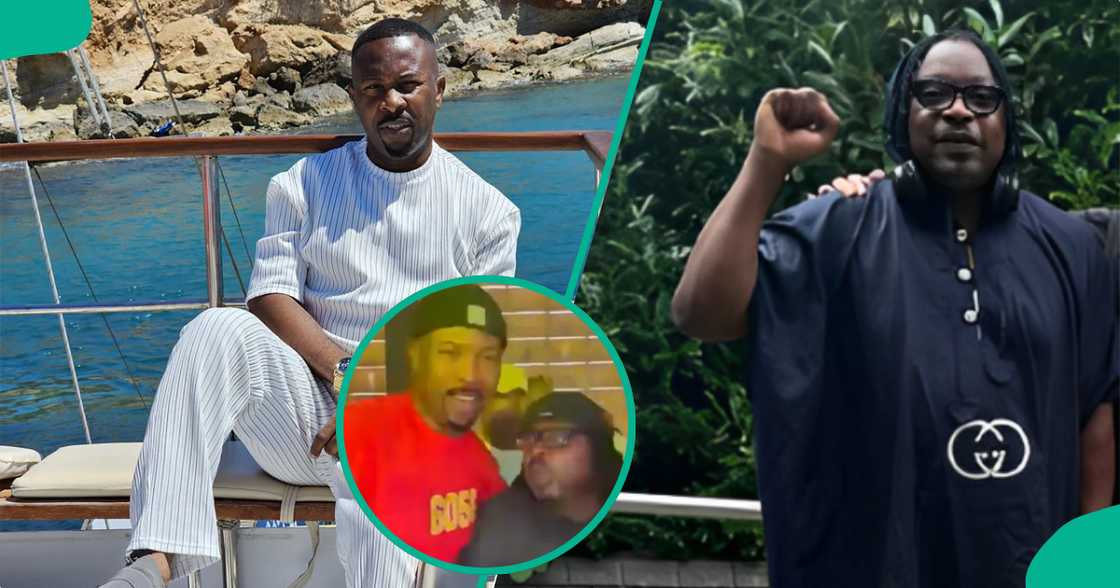 Eedris Abudlkareem and Ruggedman settled their quarrel. Eedris Abudlkareem and Ruggedman settled their quarrel.