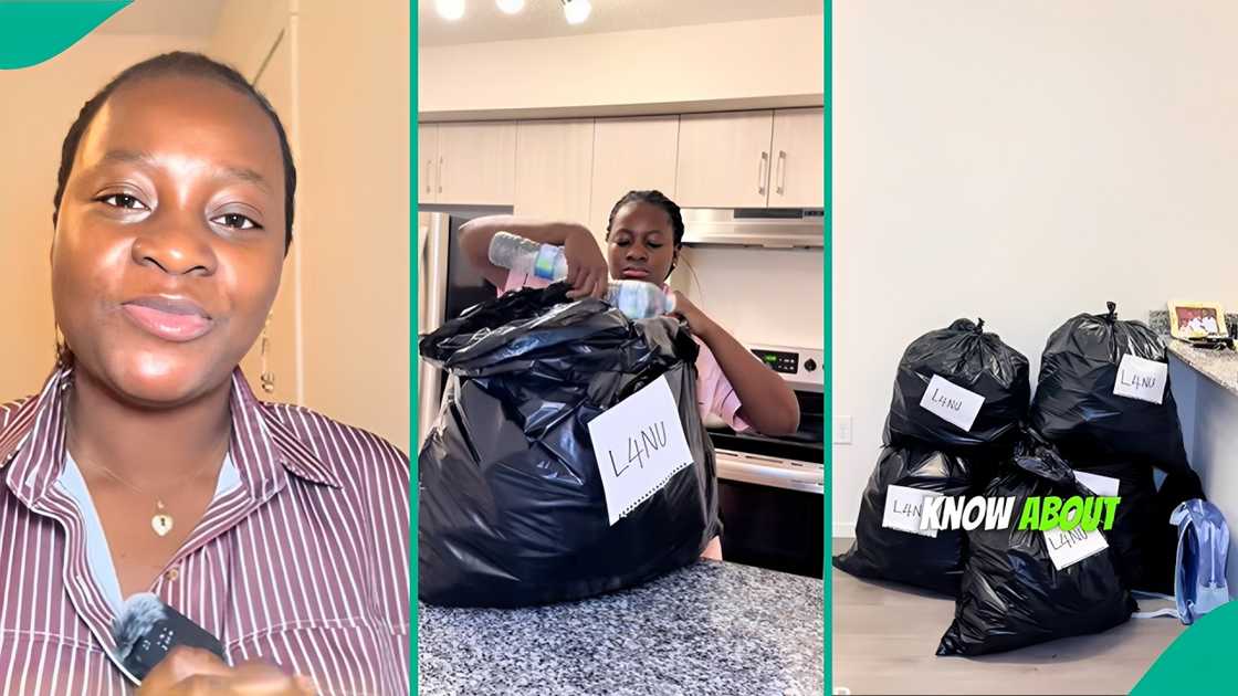 A Nigerian lady shares a new update on how she made money from recycling bottles A Nigerian lady shares a new update on how she made money from recycling bottles
