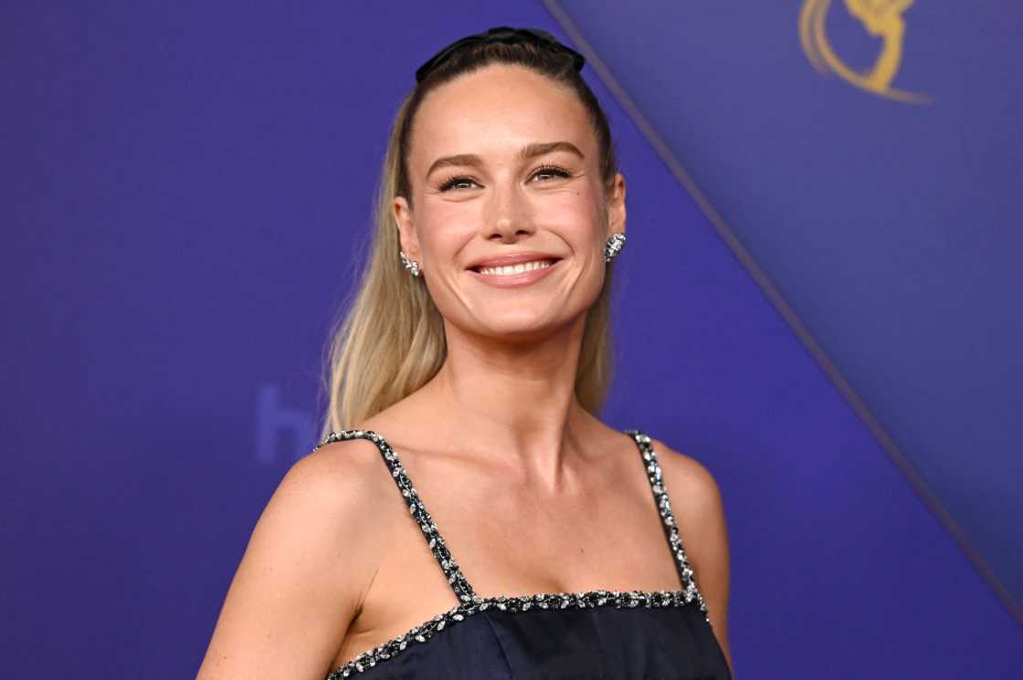 Brie Larson at the 76th Primetime Emmy Awards