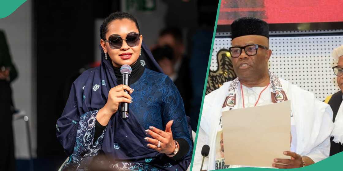 Natasha Akpoti and Akpabio continues feud as suspended senator visits Kogi Natasha Akpoti and Akpabio continues feud as suspended senator visits Kogi