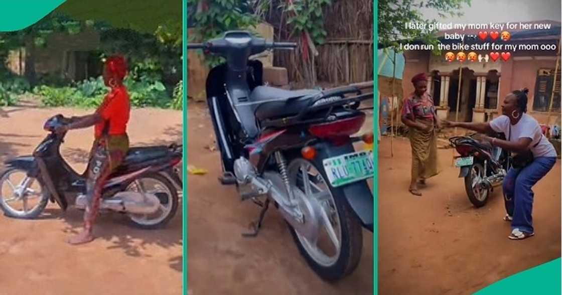 Woman falls to crushed arsenic her girl gifts her caller motorbike successful affectional video. Woman falls to crushed arsenic her girl gifts her caller motorbike successful affectional video.