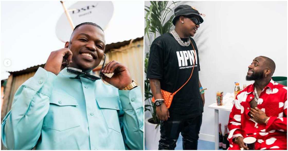 Photos of Focalistic and Davido Photos of Focalistic and Davido