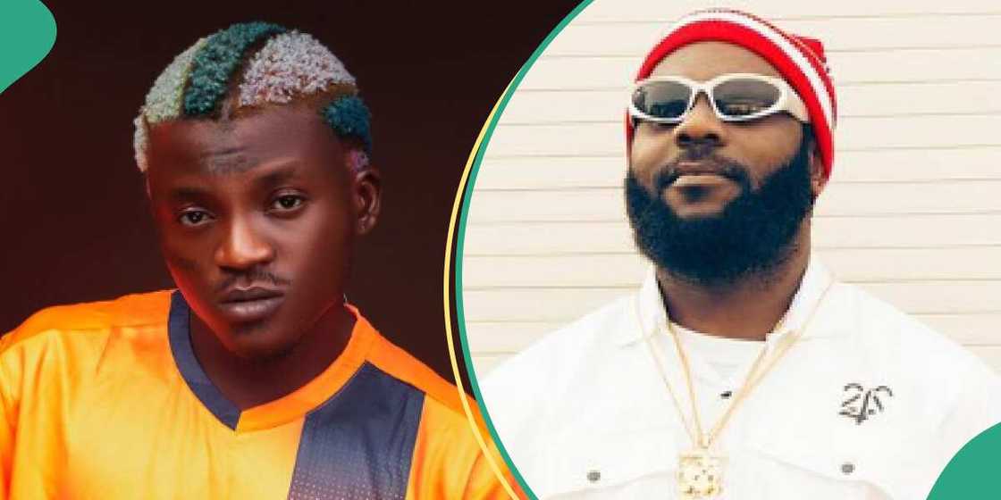 Portable slams Odumodu Blvck, claims he is the best rapper. Portable slams Odumodu Blvck, claims he is the best rapper.