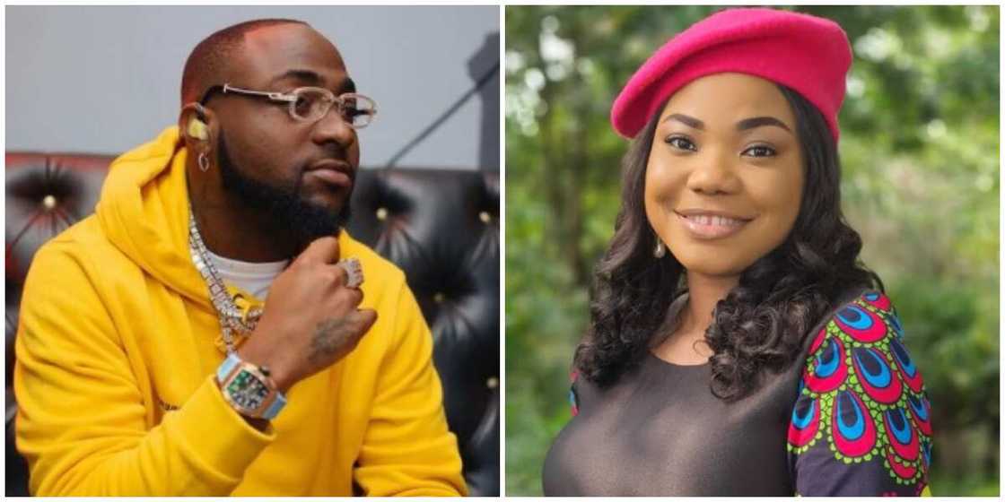 Davido praises God as listens to gospel singer Mercy Chinwo, reactions Davido praises God as listens to gospel singer Mercy Chinwo, reactions